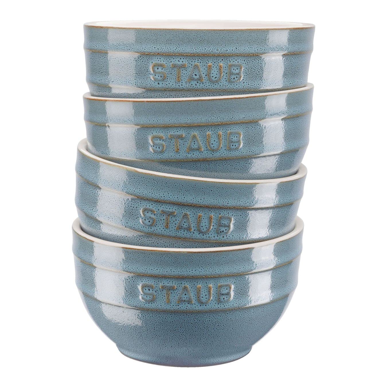 Amazon.com | STAUB, Bowls 14 cm Set of 4 Round, Ceramic by