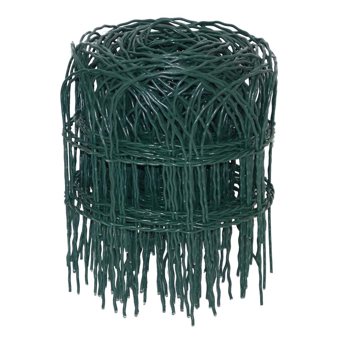 Floralcraft Green Floralcraft® Pvc Coated Wire Garden Border Fencing Roll - 10M X 0.25M