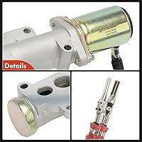 Vista 7 de Válvula de control de aire en ralentí de inyección de combustible A-Premium Compatible con Nissan D21 1990-1994, Pickup 1995-1997 2.4L, Reemplazo#