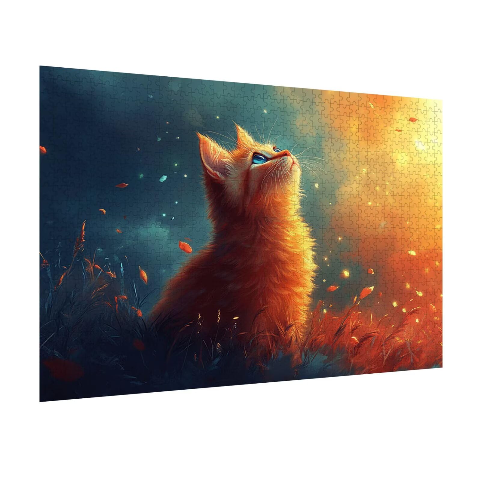 Puzzle 1314 Pieces Chats Puzzle 3D, Adultes Classique Puzzles, n-517