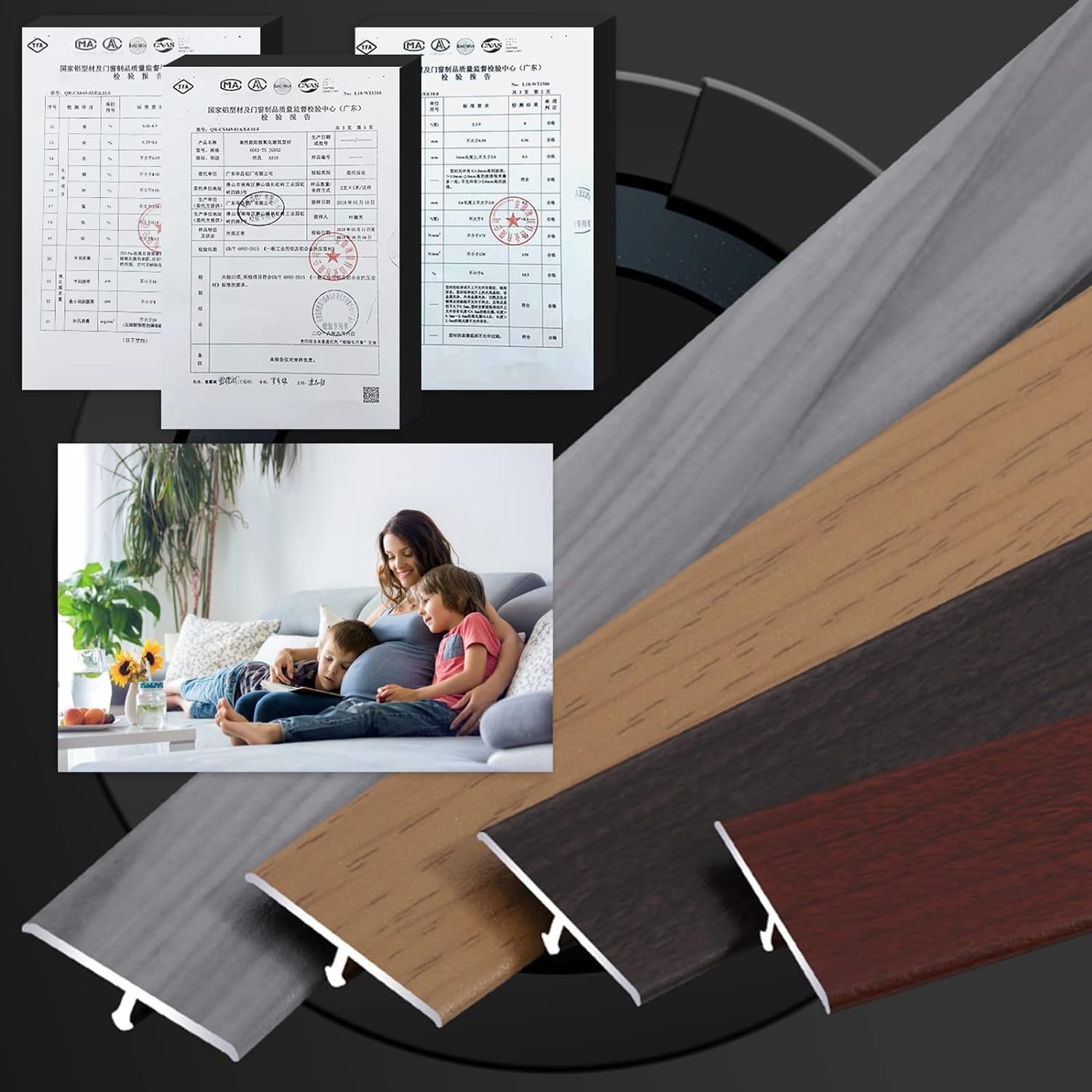 T Molding Floor Transition Strip, T Molding Door Edge Trim for Wood to Tile, Aluminum Thresholds for Doorways/Carpet Protector(White,Length 95cm/37 in)