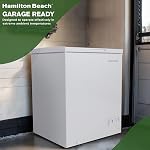 Hamilton Beach 5 Cu ft Congélateur de poitrine, blanc