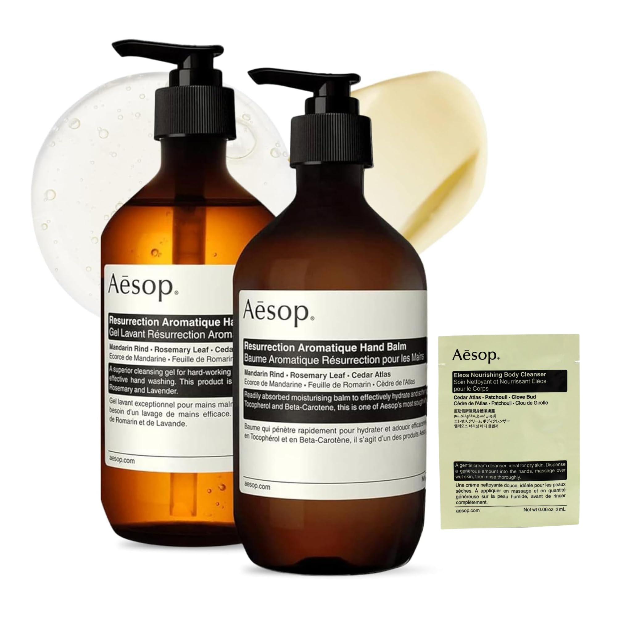Aesop Resurrection ハンドケアセット Amazon.com : Aesop Resurrection Hand Wash & Balm Set | Citrus