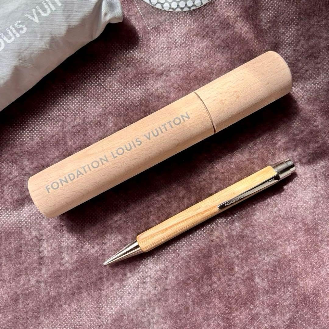 FondationLouisVuitton 木製ボールペン ウッドケース入り LOUIS