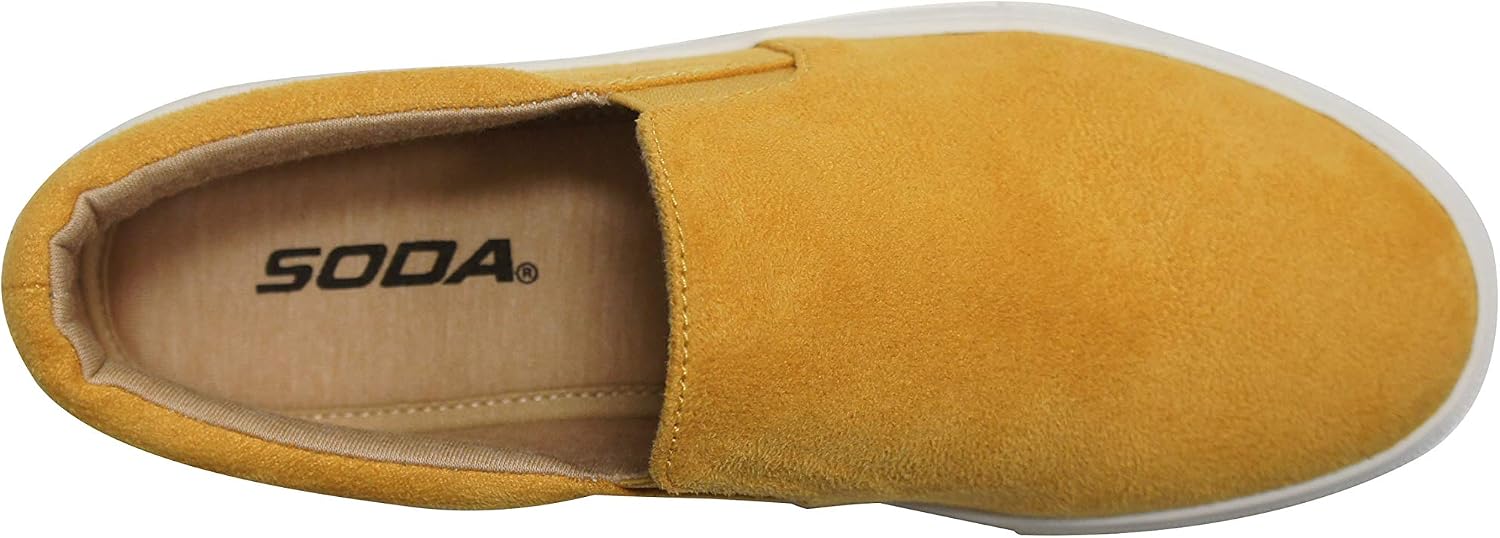 Soda TOPSHOE ave- Hike Platform Slip- On Sneaker w/Cushion Foam image 3