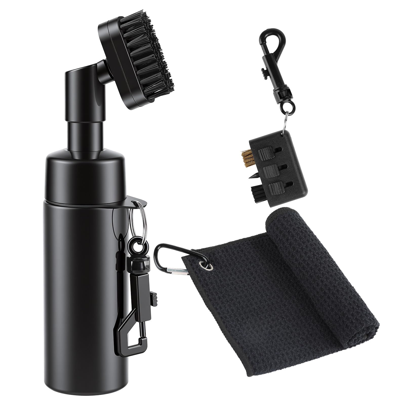 3 Pcs Golf Cleaning Kit, Suitable for Cleaning the Grooves of Golf Clubs