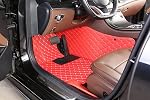 Voiture personnalisée Tapis de sol approprié pour 99.9% camion SUV,tapis de voiture tout temps personnalisé, couverture complète tapis de voitures de luxe, tapis de sol en cuir antidérapant (couleur 11)