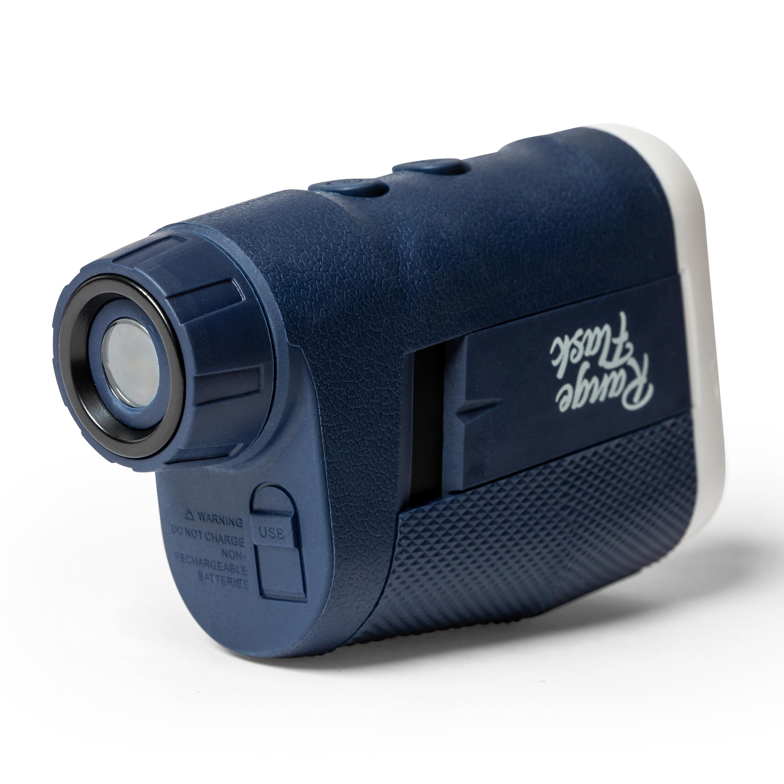 CaddyFlask Range Flask – Golf Flask Shaped Like a Rangefinder, 7oz Stainless Steel Interior with Magnetic Cap & Sides, Collapsible Funnel Included – Portable Gift for Men and Golfers