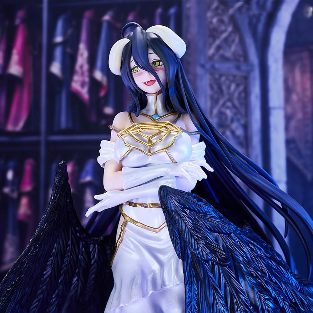 Albedo Figura de vestido de noche blanco Ver. Figura de chica anime, modelo