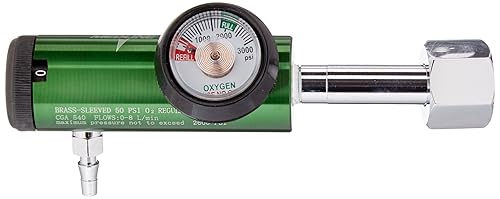 Medline HCS5408M Reguladores de oxĂgeno sin látex conector tipo CGA540 manga de latĂłn Medline HCS5408M Reguladores de oxĂgeno sin látex conector tipo CGA540 manga de latĂłn