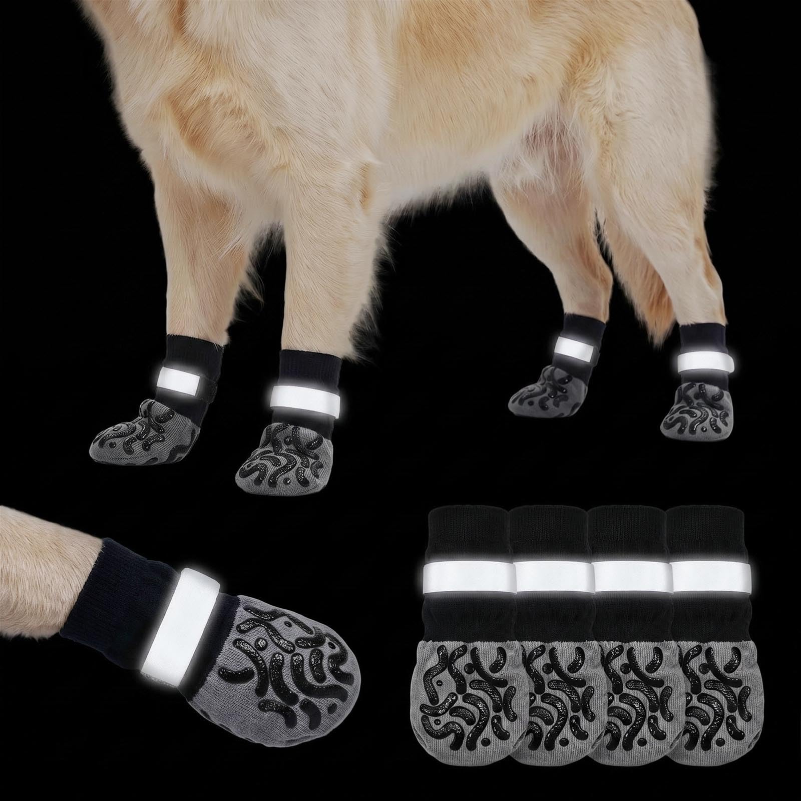 Chaussures de sécurité chien pour trottoirs chauds en été