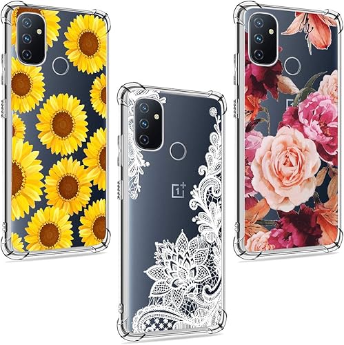 Miniatura 1 de Oneplus Nord N100 - Funda protectora para Oneplus Nord N100, absorción de golpes, antiarañazos, de poliuretano termoplástico suave, para Oneplus