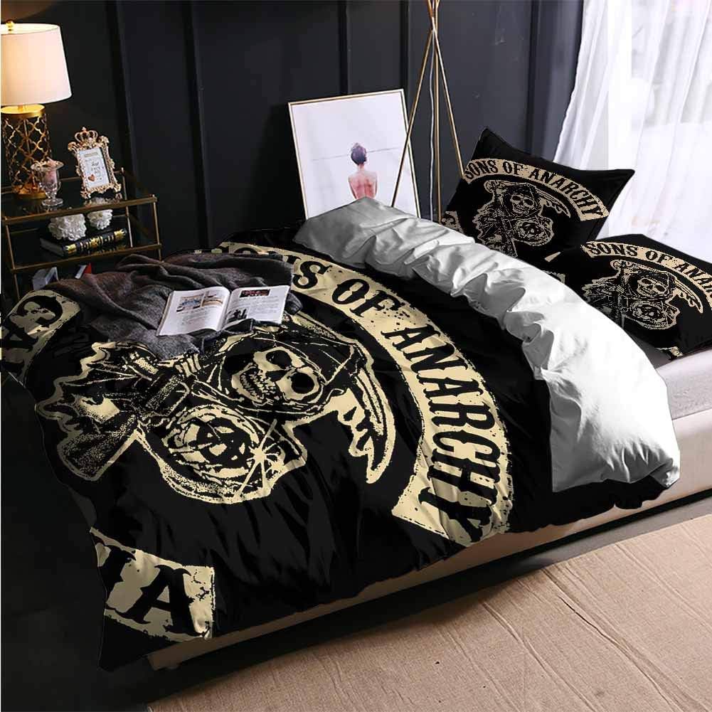 Scgold Bed Sheets Set Sons Of Anarchy Twin Xl Bed Sheets And Comforter Set Amazon Ca Home Kitchen