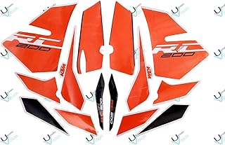 Motorcycle Bike Body Fancy Stickers & Decals kit Stickers for KTM RC 200
