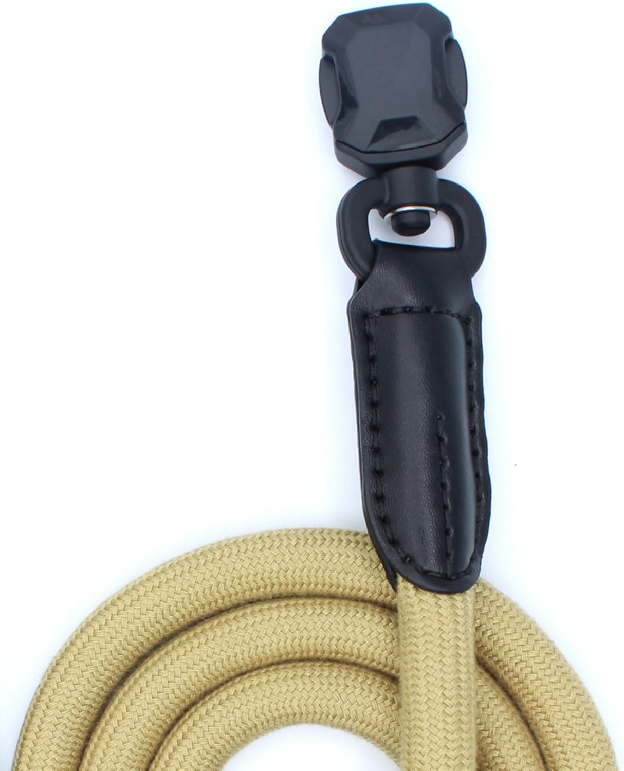 Magnetic Quick Clip: Rope Leash - Sand, Medium - 1" x 5'