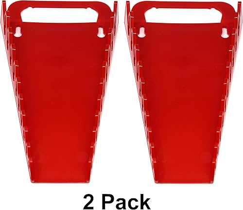 Vista 15 de JSP Manufacturing Bandeja organizadora de llaves de plástico portátil con 10 herramientas (2, negro)