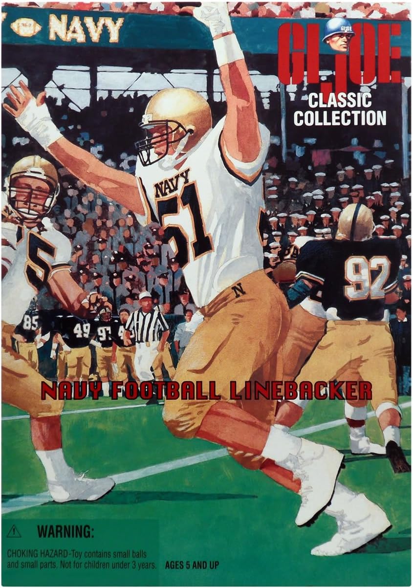 G I Joe Classic Collection Navy Football