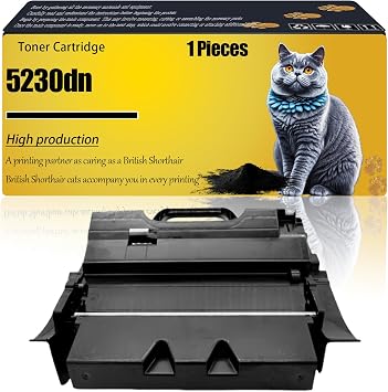 5230dn Compatible for Dell Toner Cartridge 593-11046 5230dn 5350dn Printers, High Yield Alternatives Reliable Printing Black