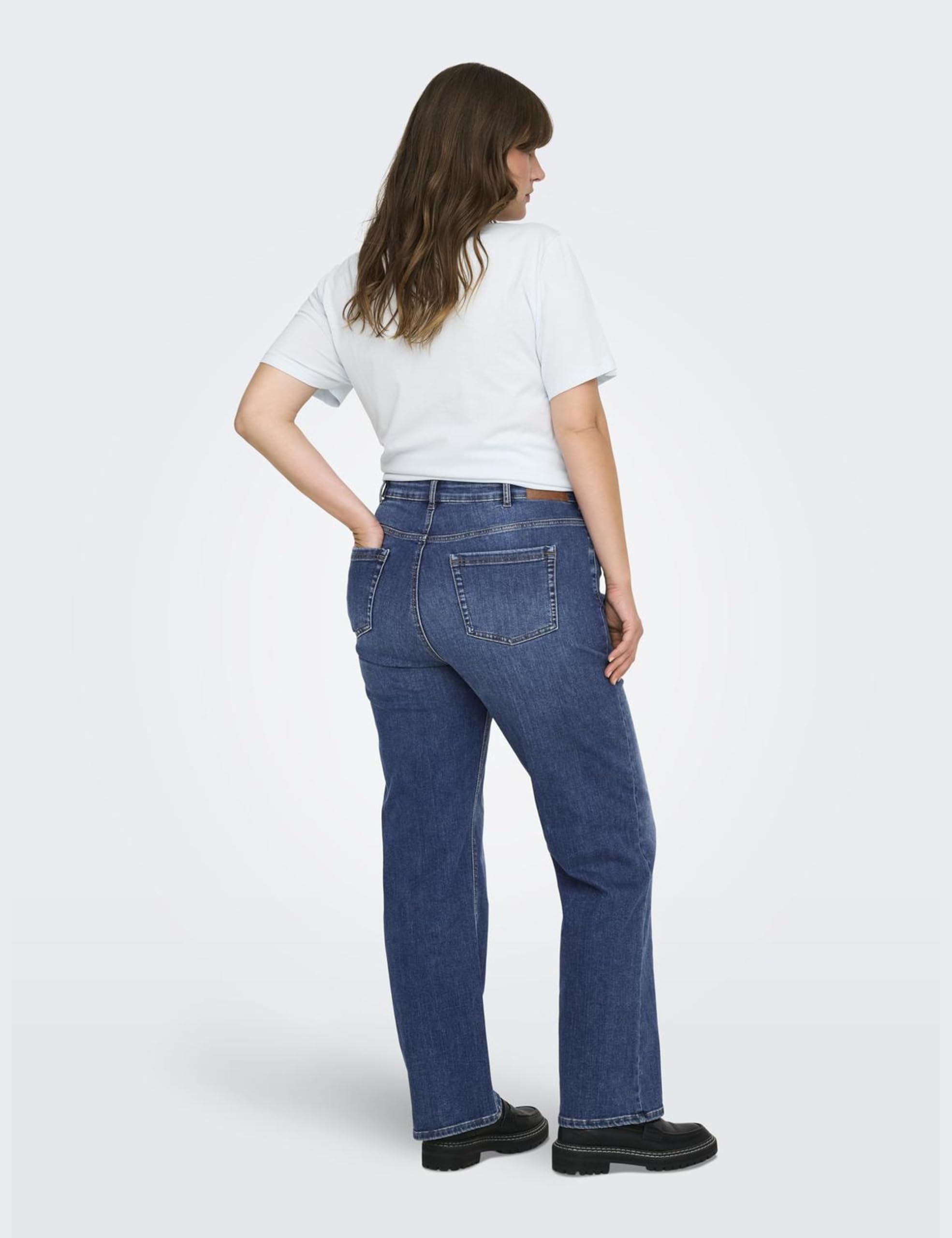 ONLY Carmakoma Damen Carwilly Hw Straight DNM Tai021 Noos Carwilly Hw Straight DNM Tai021 Noos