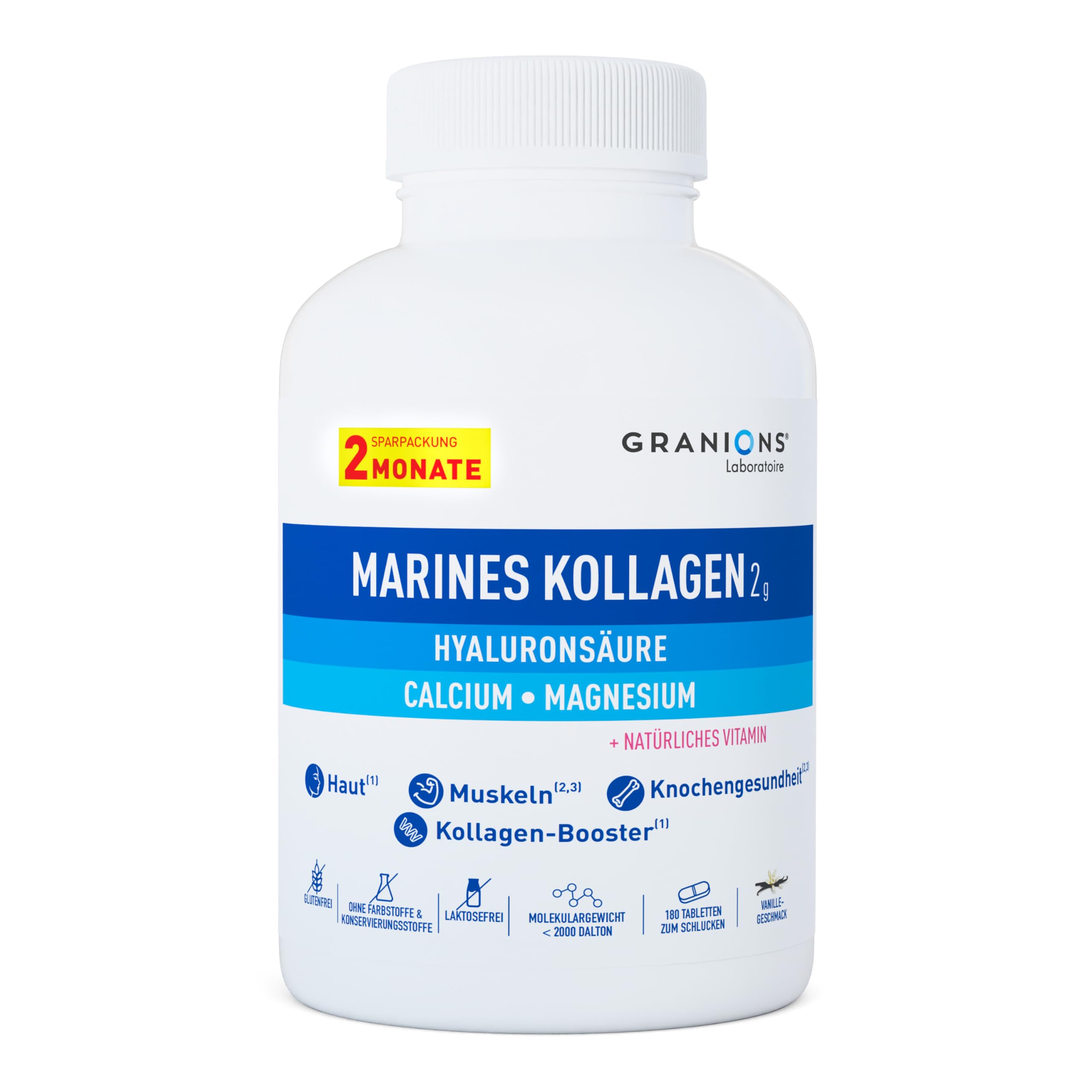 Sportnahrung und Vitamine von EAFIT, GRANIONS und FOUCAUD