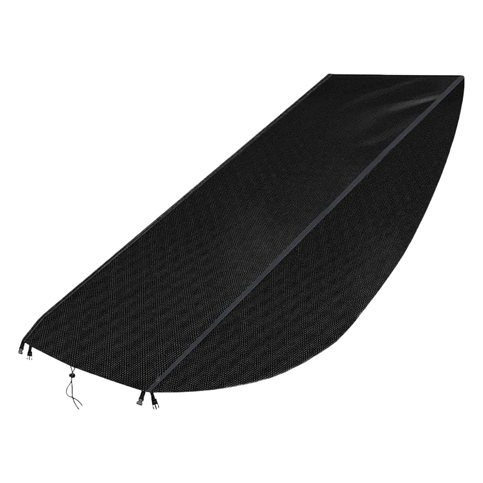 Chaise Lounge Cover, Waterproof Outdoor Furniture Covers, Oxford Cloth, Silver Coating, Patio Sofa Protector, Winter Guard for Sun, Beach, Terrace, Lawn, Deck, Porch Use, 155x65x95cm