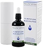 Methylene Blue 1% Solution 3.4 Fl Oz - 100 ml | Ultra High Purity | USP Pharma Grade Ingredients - Third-Party Tested | Formaldehyde Free | Glass Bottle | Heiltropfen®