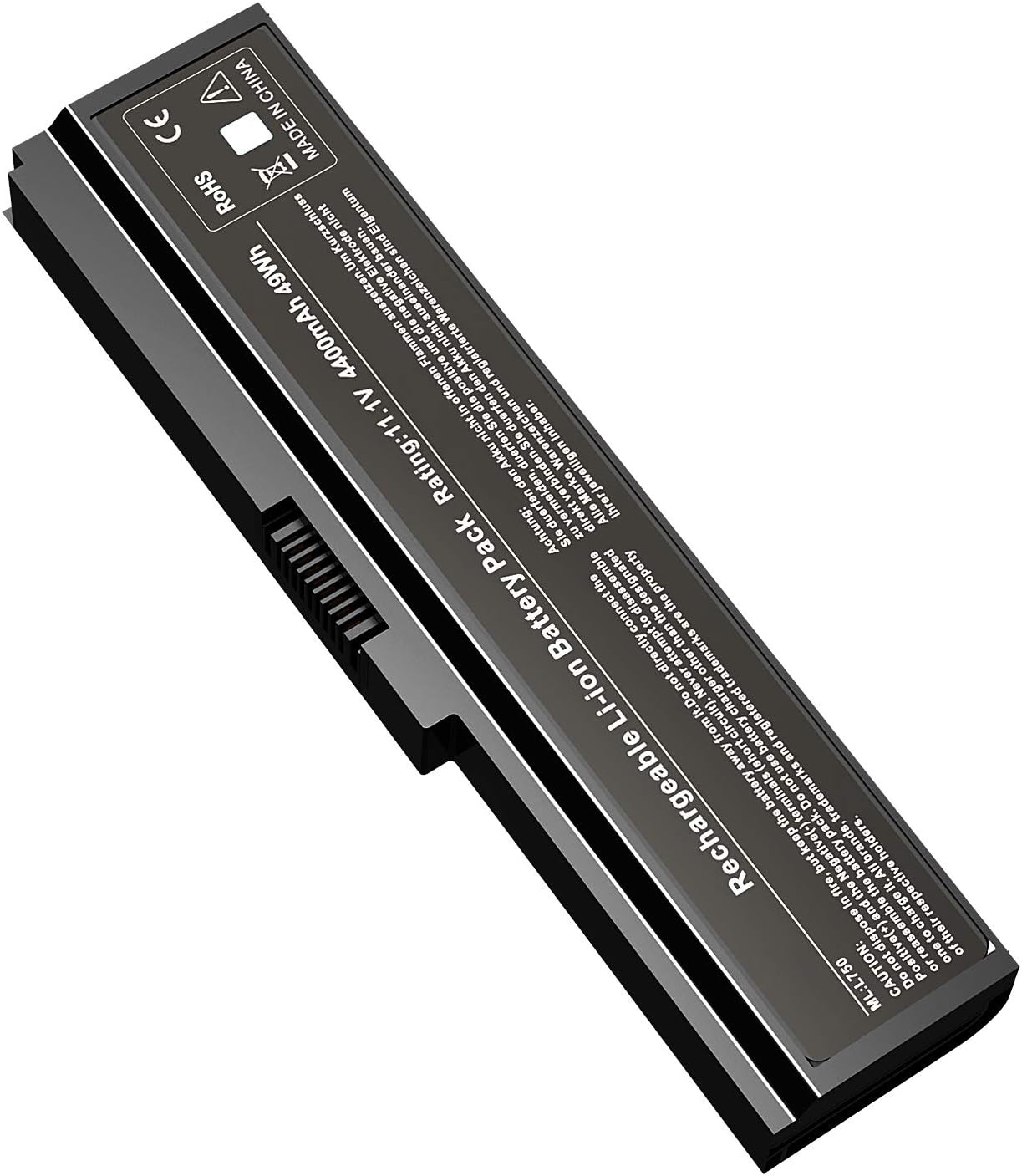 TAUPO PA3817U-1BRS Laptop Battery Compatible with Toshiba Satellite C655 L600 L675 L675D L700 L745 L750 L750D L755 L755D M640 M645 P745,fit PA3817U-1BAS PA3819U-1BRS PABAS228