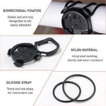 Quarter-turn Bike Mount,Adjustable Bicycle Computer Mounts