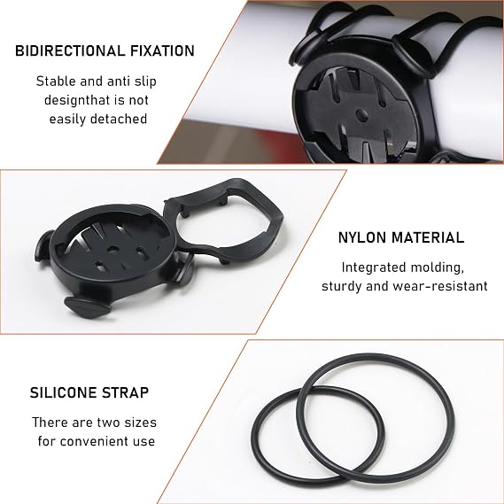 Quarter-turn Bike Mount,Adjustable Bicycle Computer Mounts