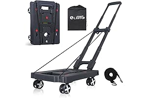 Innovative Folding Hand Truck Dolly for Effortless Luggage Transport