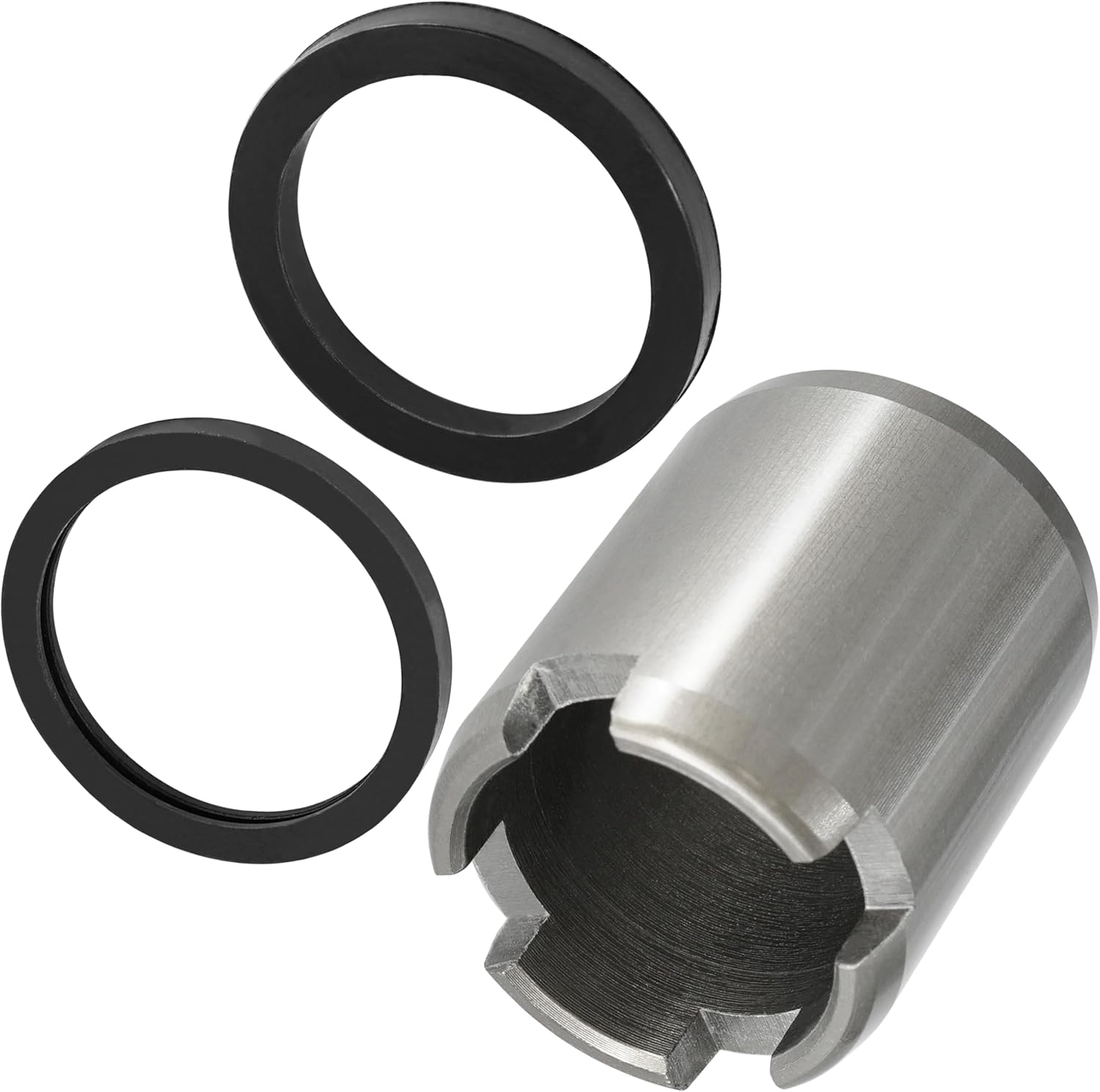 Caltric Rear Brake Caliper Piston with Seals Compatible with Polaris Trail Boss 250 1994-1999 / Outlaw 450 2008 2009 2010 / Outlaw 525 2007-2011