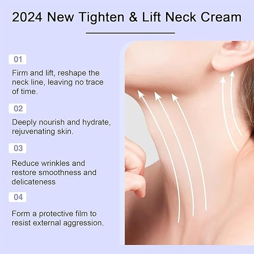 Miniatura 3 de Tighten and Lift Neck Cream - Anti-Aging Neck Firming Cream Tightening Lifting Sagging Skin - 2024 New Neck Firming and Tightening Facial