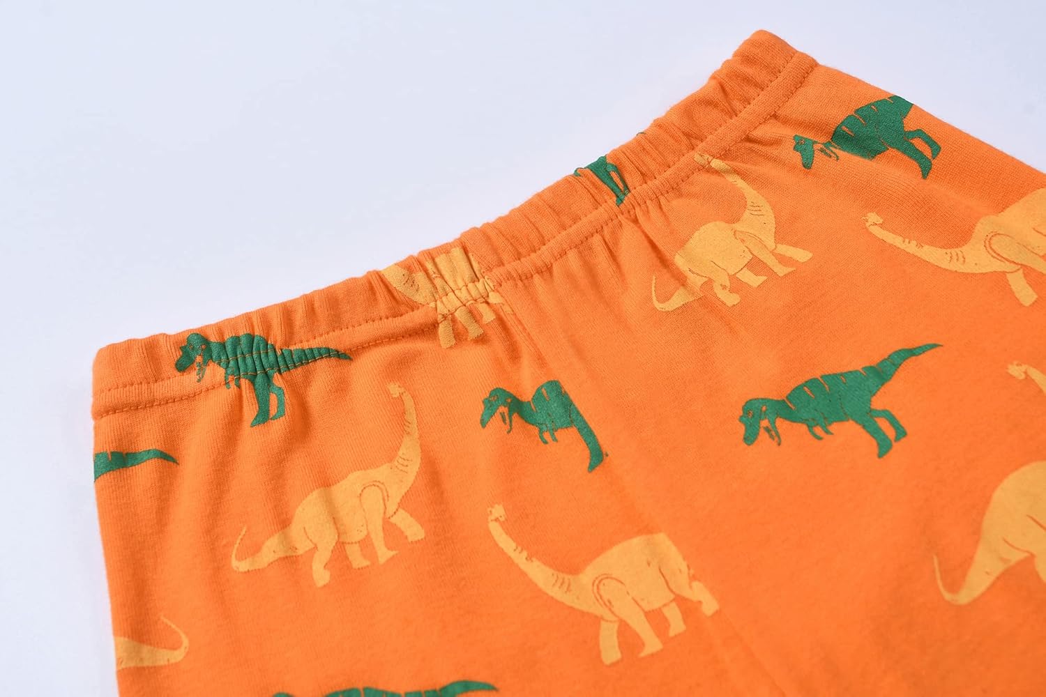 Joyond Boys Pure Cotton Summer Pjs for 2-14 Years, Kids Short Sleeve 4-Piece Pajamas Set Little Boys Sleepwear - Image 7