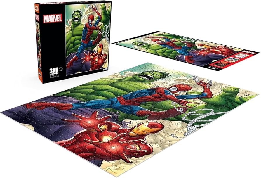 マーベルジグソーパズル レア 廃盤 ジグソーパズル 1000ピース 「Spider-Man」 R-1000-638