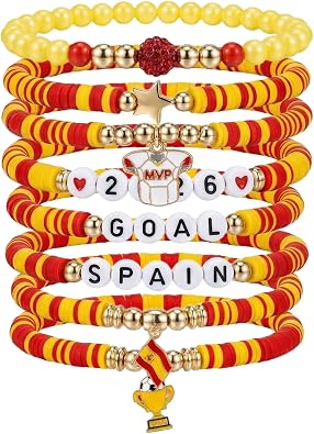 Soccer Bracelet for World Cup Sports Events Sports Game Team Coach International Match