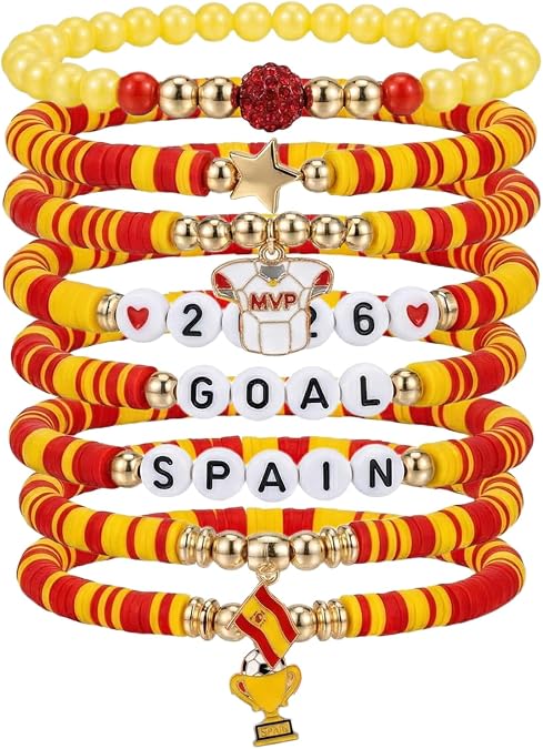 Soccer Bracelet for World Cup Sports Events Sports Game Team Coach International Match
