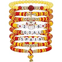 Soccer Bracelet for World Cup Sports Events Sports Game Team Coach International Match