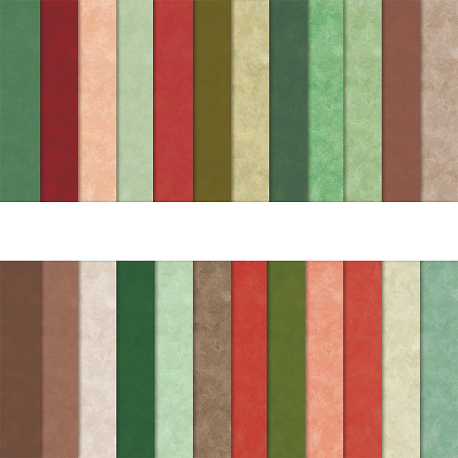 MerwDeeyt Scrapbook Papier Weihnachten Bastelpapier, 24 Blat