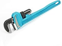 Vista 10 de DURATECH Llave de tubo de 14 pulgadas resistente, ajustable, para fontanería, con mango de hierro fundido maleable, supera el estándar GGG