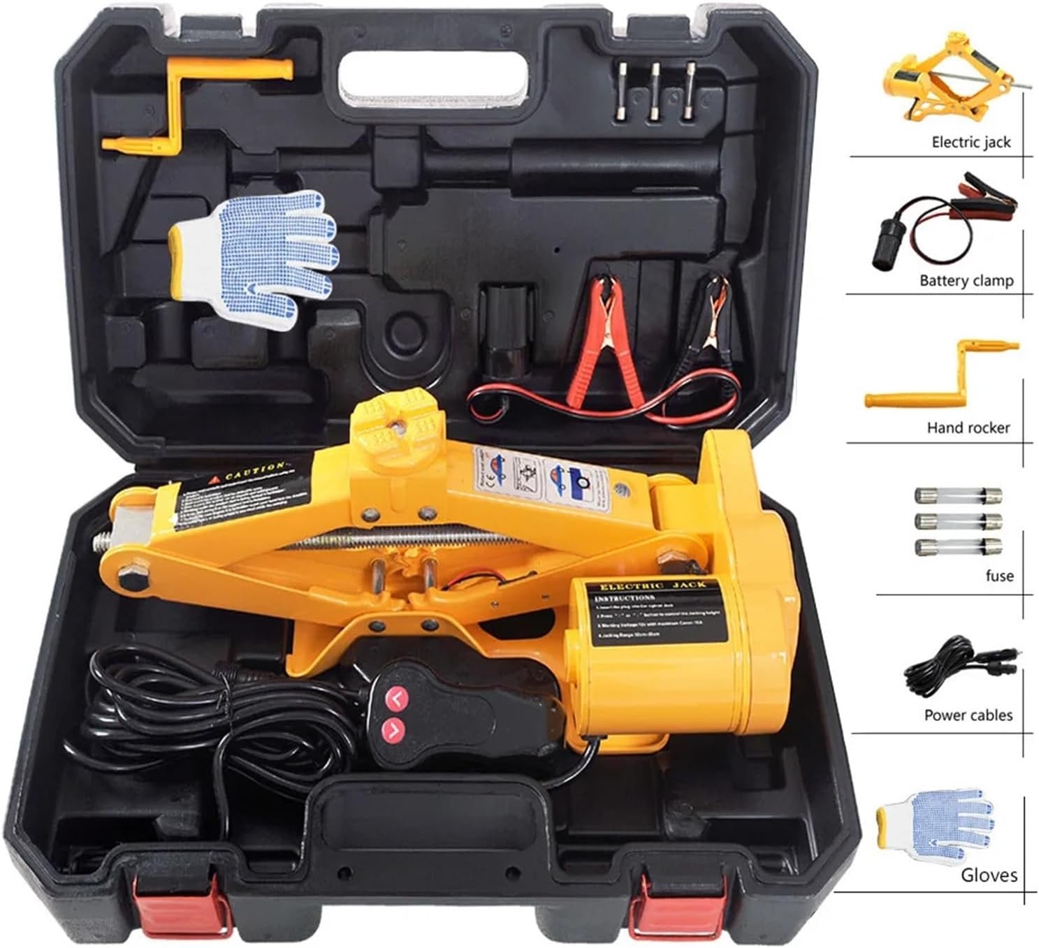 Car Jacks Portable Scissor Jacks Automatic Lifting 2Ton Machinisms Lift Jack Wheel Disassembly Replacement Aid Tools Floor Jack