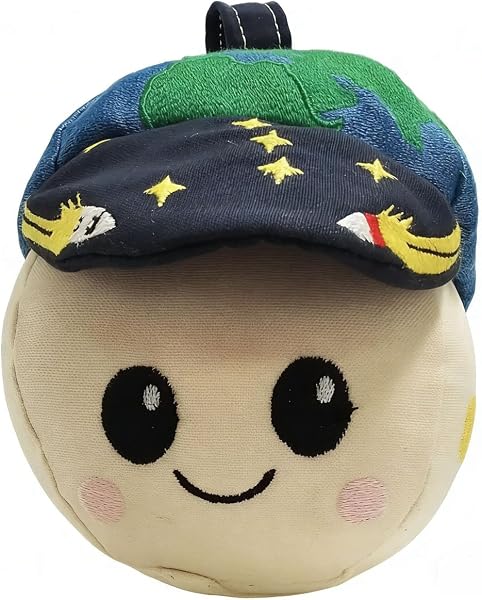 YIttings Rise Plush Mascot, Artemis II Plush Collection Plushs, Spacecraft Zero-Gravity Indicator, Lunar Aviation Commemorative Toy Ornament, Artemiss II Collectible Dolls for Astronomy Lovers - 1