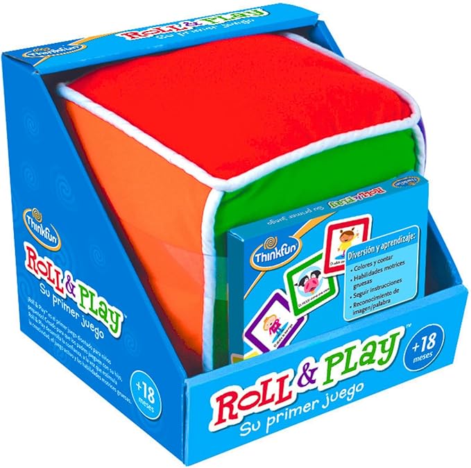 ThinkFun - Roll & Play: Juego Educativo para Niños y Bebés