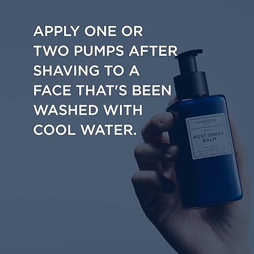 Miniatura 3 de Murdock London Bálsamo para después del afeitado, fórmula ligera, calmante y acondicionadora, fabricado en el Reino Unido, (5.1 oz  5.1 fl oz)