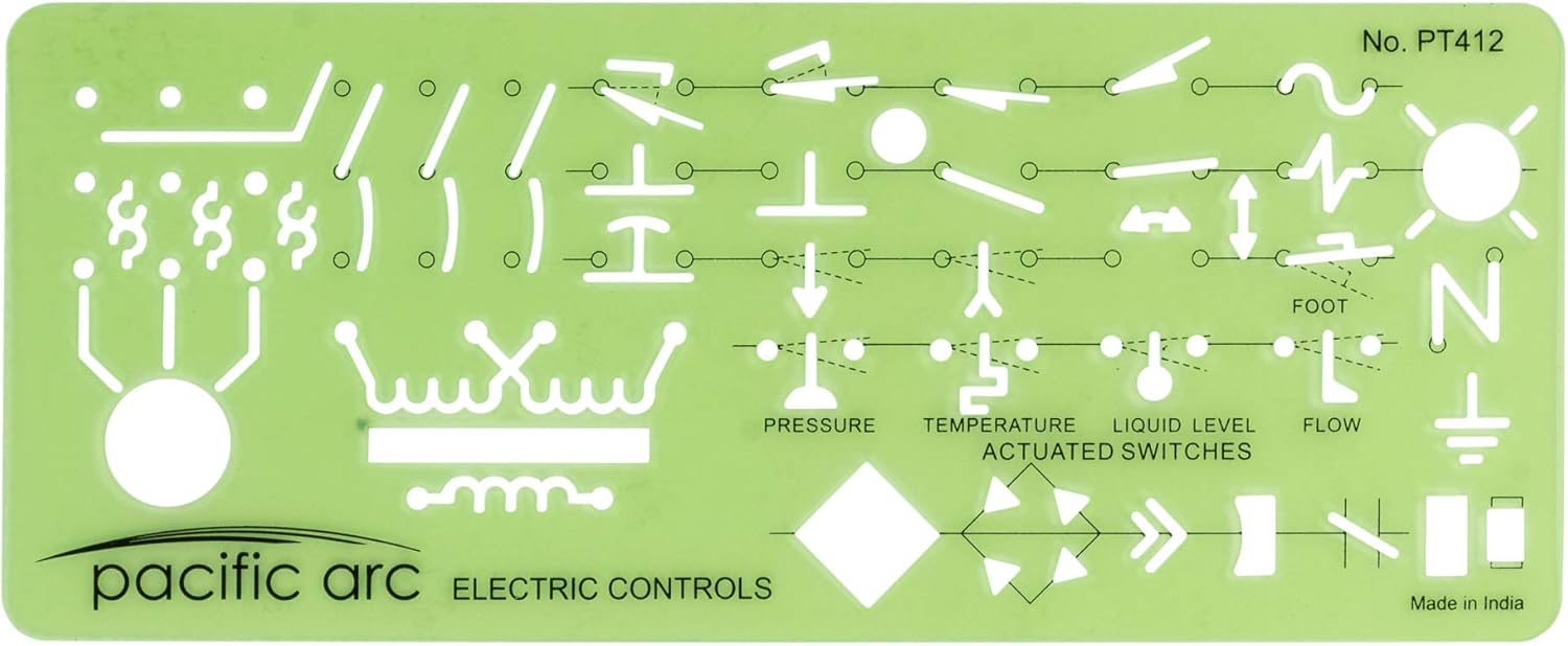 Pacific Arc Electrical Controls Template Guide, Standard Symbols Used ...