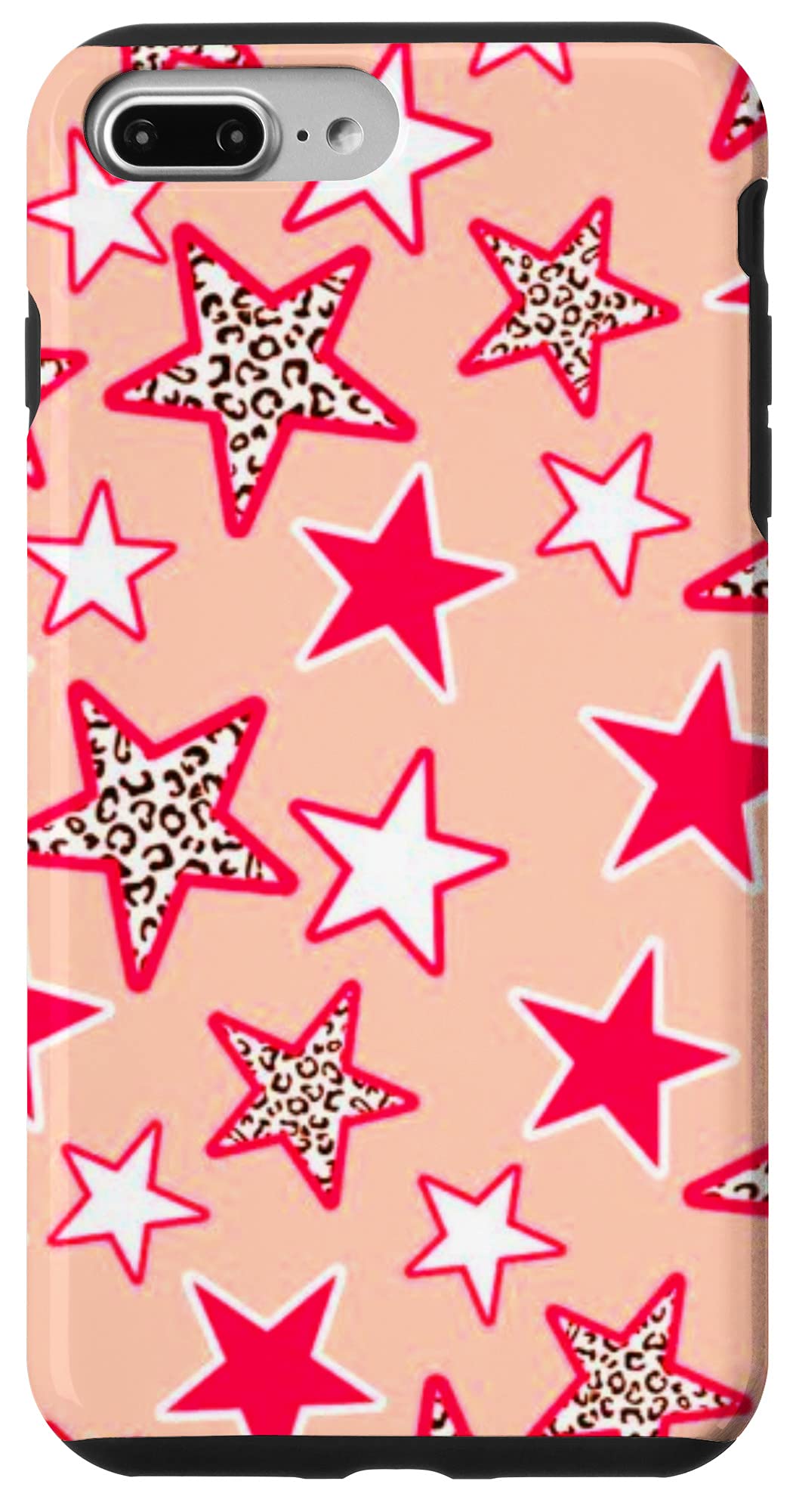 Iphone Plus Plus Cute Retro Animal Print Stars Desertcart INDIA