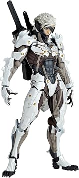Kaiyodo Revoltech Yamaguchi No.140EX Raiden White armor METAL GEAR RISING REVENGEANCE series Japan Import