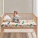 2 Feuille de lit bébé, Filles, 28 χ 52” Draps de bébé en coton doux, feuille de matelas pour bébés, housse de matelas de jeune fille