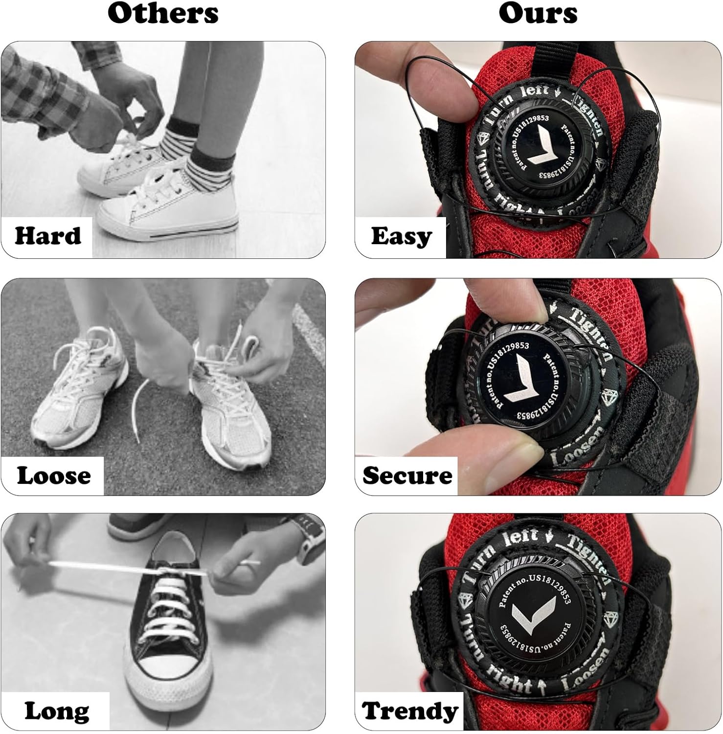 Kids Sneakers Boys Girls Running Tennis Shoes Athletic Sports Casual - Image 7