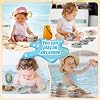 Baby Bath Toys for 1 2 3 4 Year Olds Toddler Kids - 11PCS Mould Free Water Play Swimming Pool Toys No Mould Floating Boats and Spoons for Boys Girls(Neutral Color)