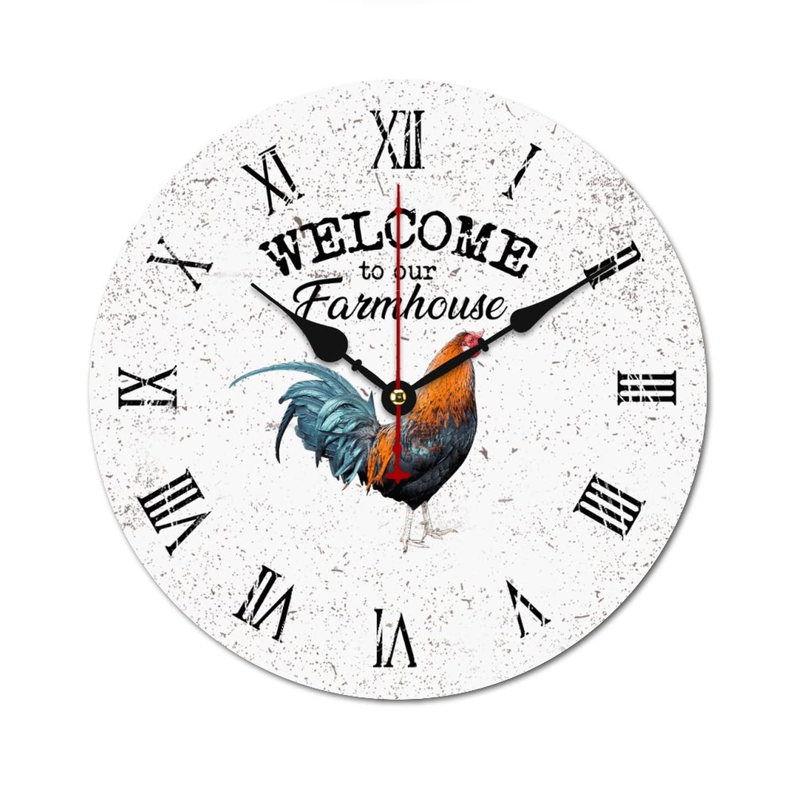 Horloge murale en bois Farmhouse pour créer une ambiance de maison de campagne